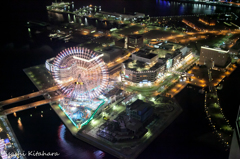 ランドマークタワーからの夜景②