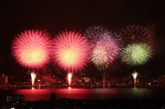 第64回諏訪湖祭湖上花火大会