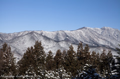 三ツ峠山　冬景