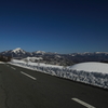 ビーナスラインから見る蓼科山と八ヶ岳