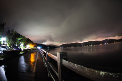 夜中の山中湖