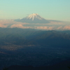 甘利山から見た富士山