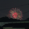 岡谷市から見たサマーナイトフェスティバルの花火