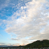 雨上がりの夕景