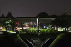 市役所周辺の夜景