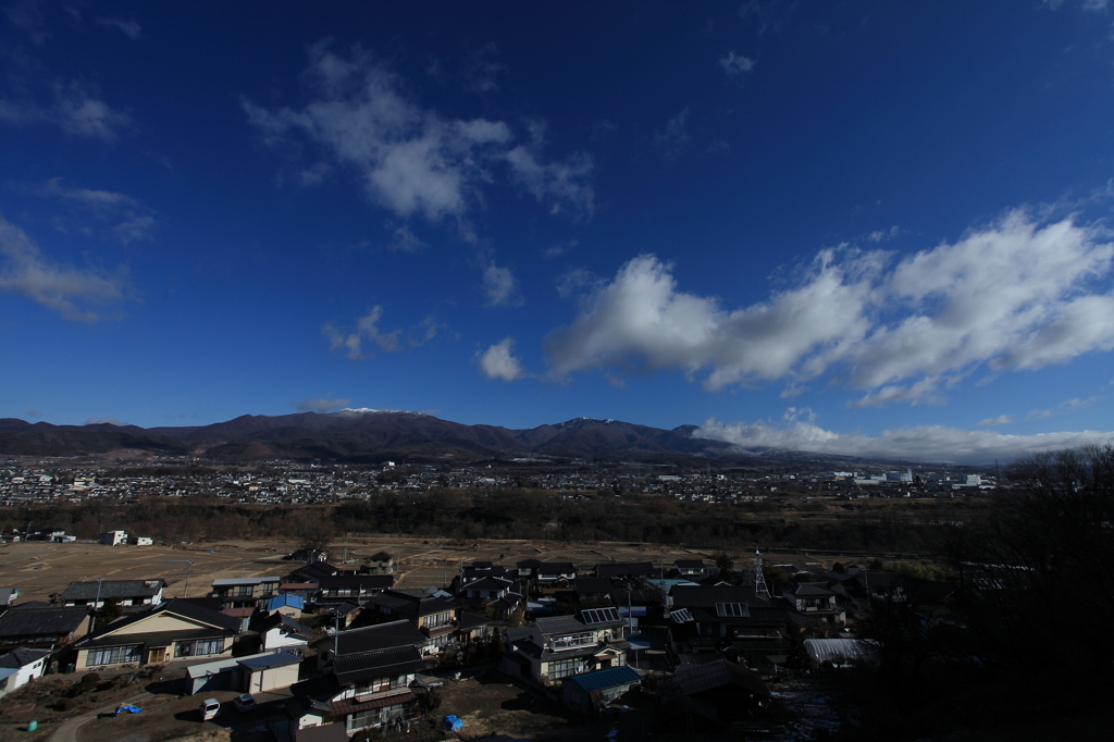 小諸市と東御市周辺の風景と山々