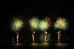 第64回諏訪湖祭湖上花火大会