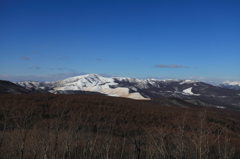 県道４０号線から見える車山・山々