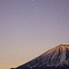 富士と流星②