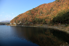 西湖と紅葉