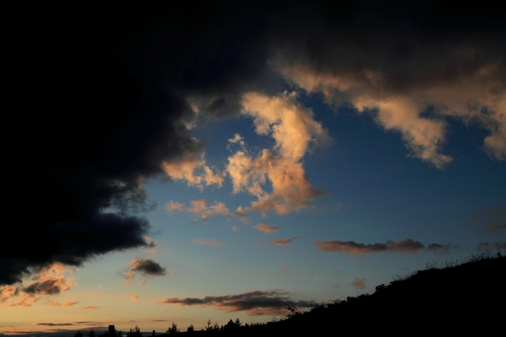 夕暮れ