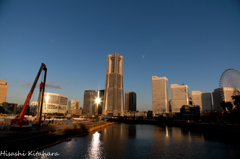 みなとみらい　朝景