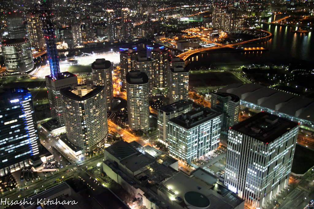 ランドマークタワーからの夜景⑤
