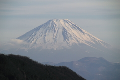 韮崎市円野町からの富士山