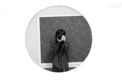 鏡に写った自分