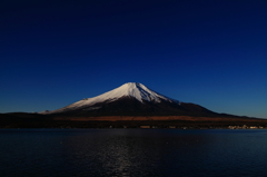 山中湖からの富士山