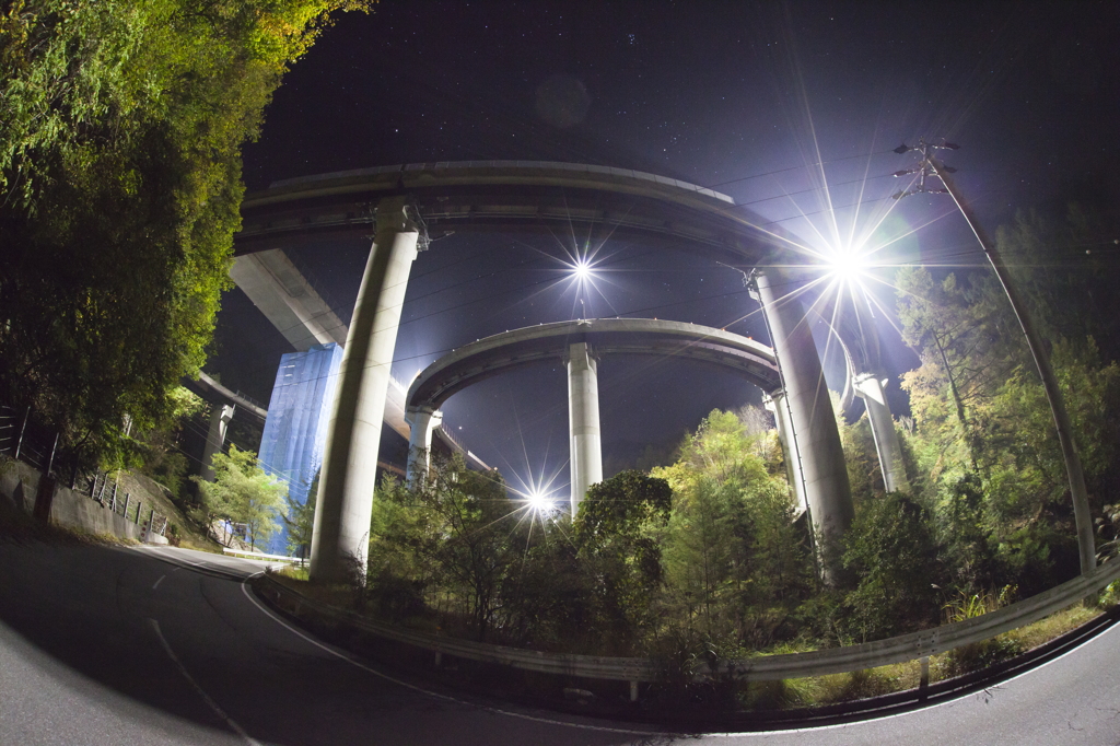 矢筈ループ橋