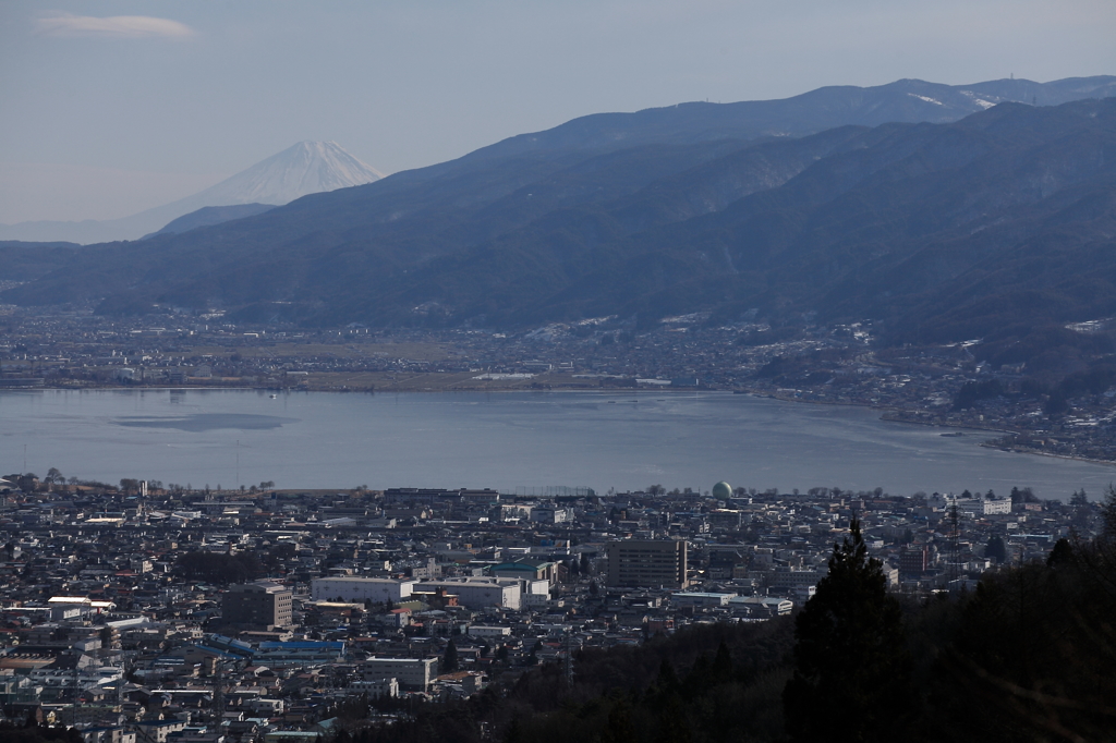 塩尻御野立公園からの景色　３