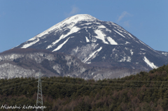 蓼科山　冬景