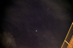 釜口水門からの星空