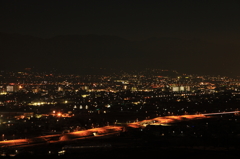 フルーツラインからの夜景　３