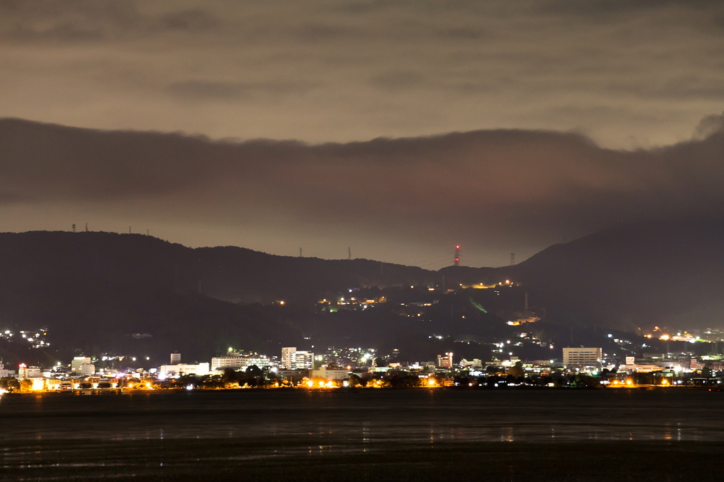 俺の住んでいる街　岡谷市　夜景編