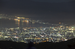 岡谷市の夜景