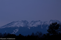 夜中の御嶽山