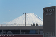 富士山in甲斐市ラザウォーク