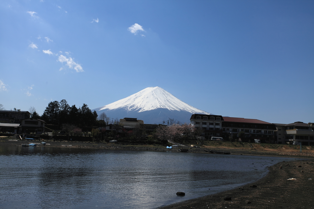 富士山と河口湖