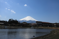 富士山と河口湖