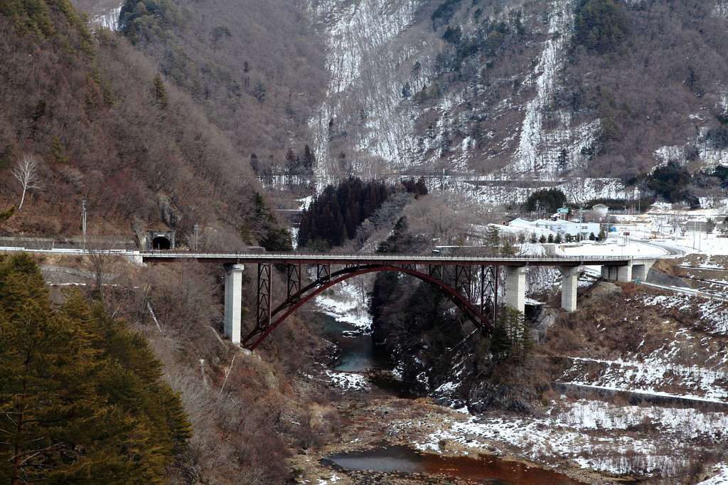 県道２５６号線の橋