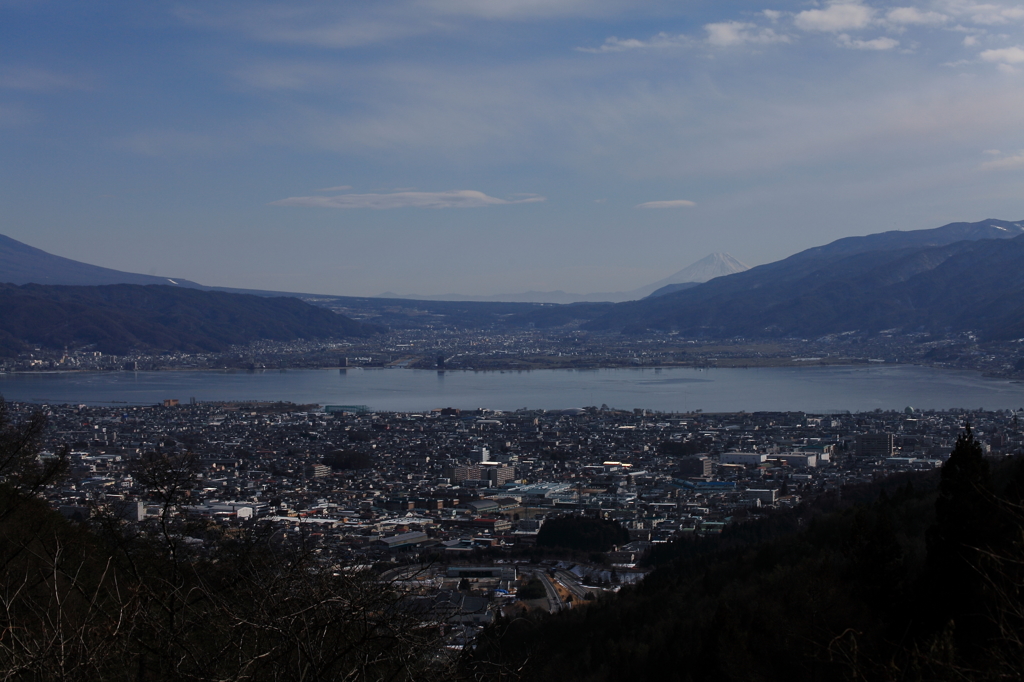 塩尻御野立公園からの景色　２