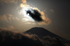 太陽が雲に隠れる時