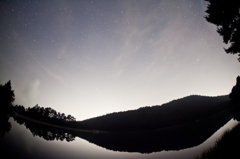 蓼の海から見る星空　