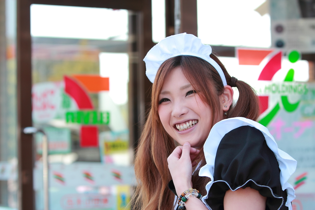 セブンイレブンでメイド喫茶　