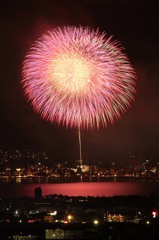 第64回諏訪湖祭湖上花火大会