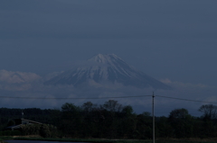 原村から見た富士山