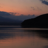 山中湖の夕景