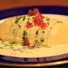 バジルクリームオムライス