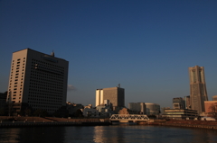 横浜のビル街