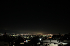 市営球場からの夜景