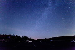 道の駅からの星空