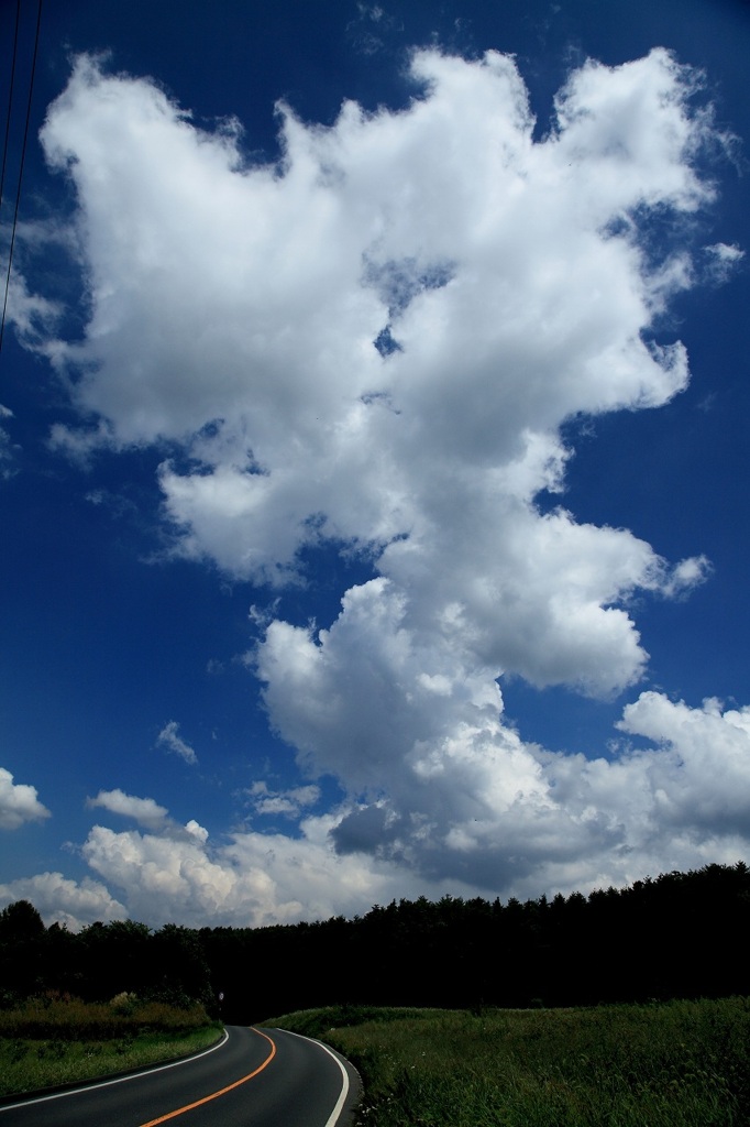 雲と山麓線