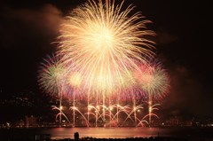 第64回諏訪湖祭湖上花火大会