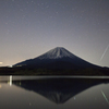 流星映る