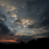 朝の空