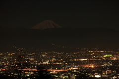 愛宕山こどもの国からの夜景　４