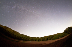 赤そばの里　星空