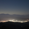 ビーナスラインから見る岡谷市の夜景